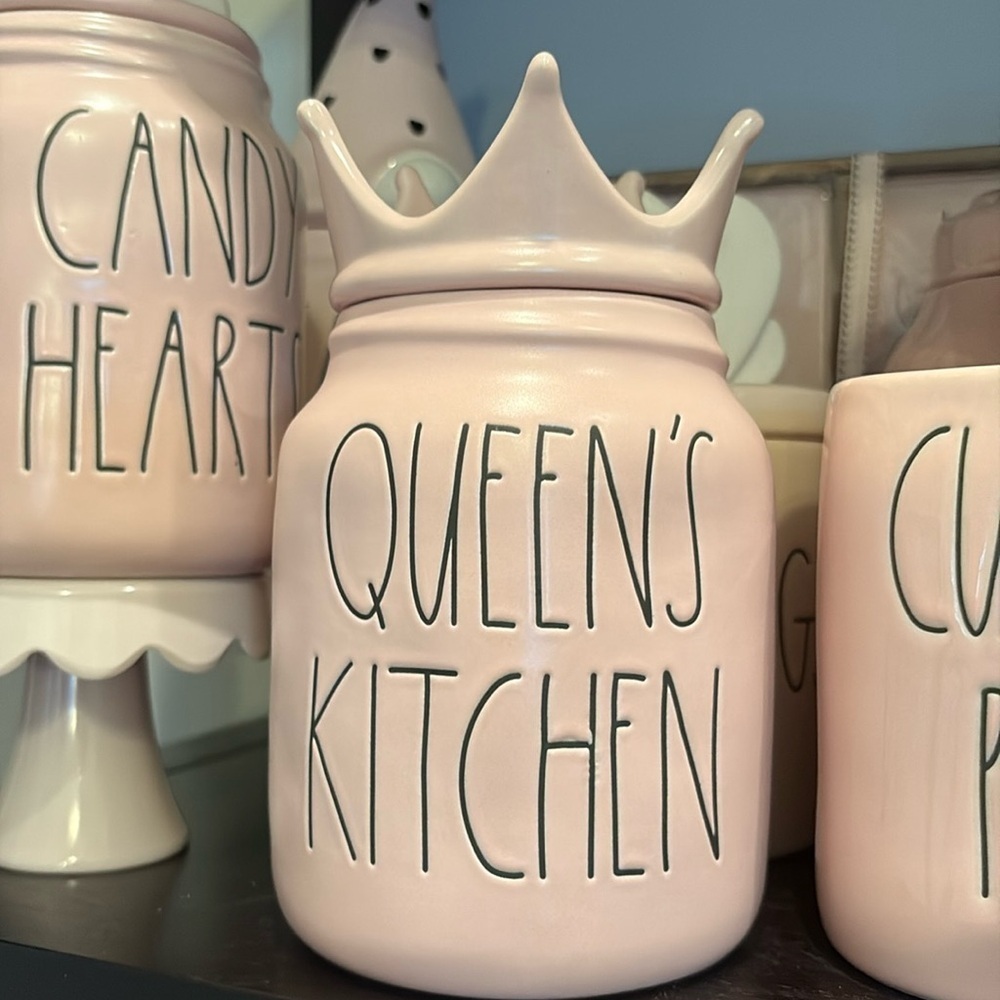 Rae Dunn Pink Queen’s Kitchen